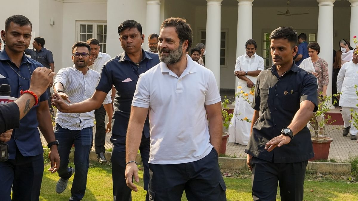 After Ls Disqualification Rahul Gandhi Vacates Delhi Bungalow